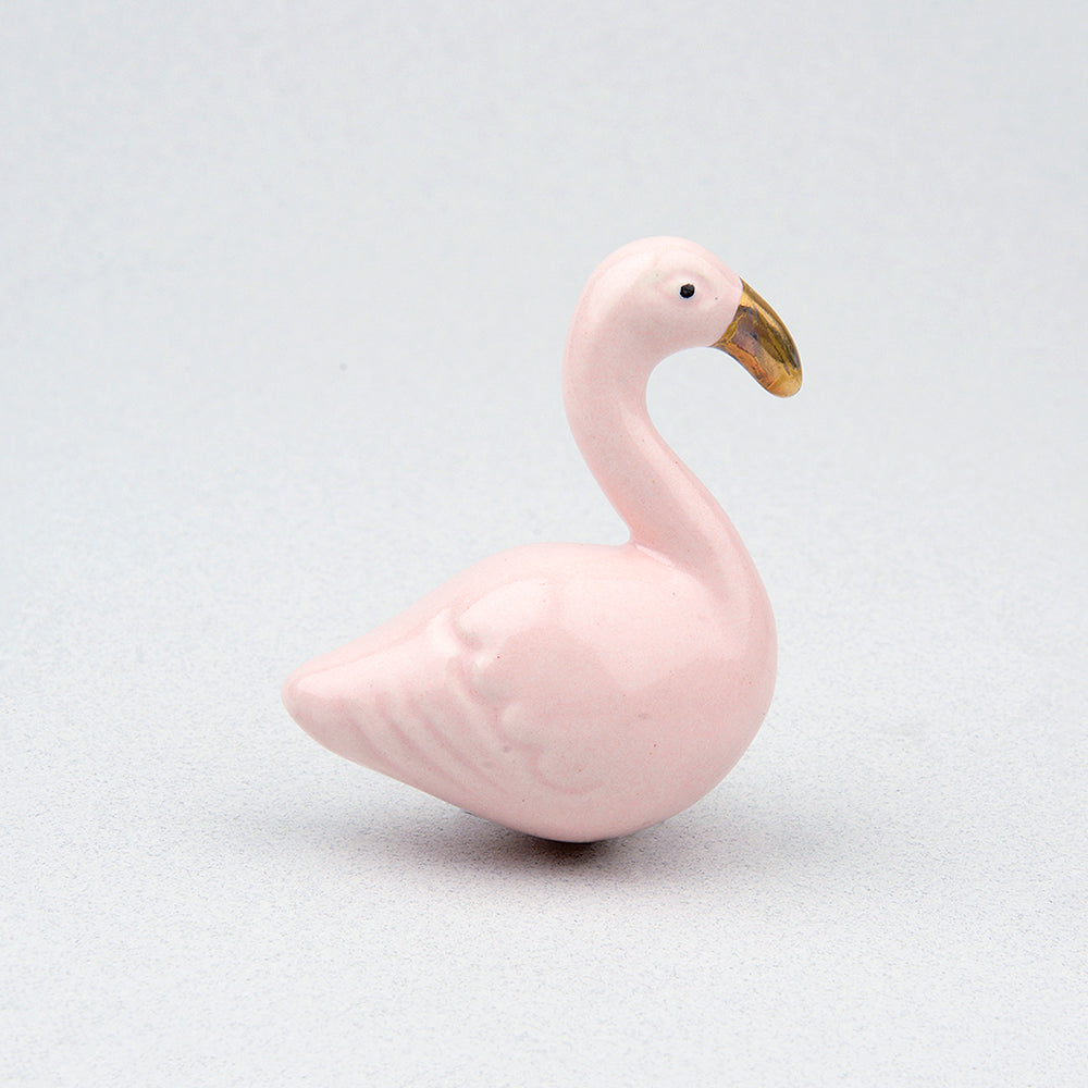 Pink Flamingo Knob