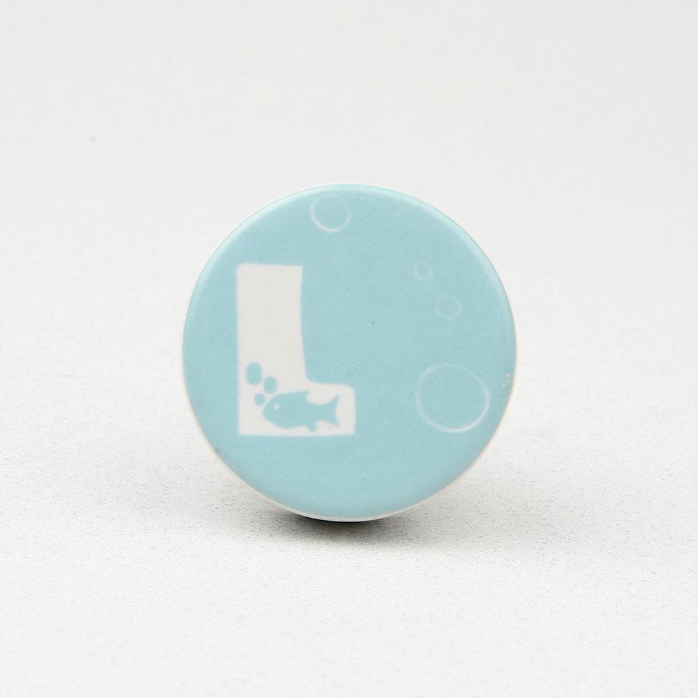 Sea Green Knob L