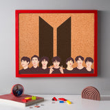 BTS Dynamite Pinboard