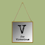 V for victorious