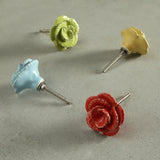 Blossom Flower Knobs (With Colour Variants)