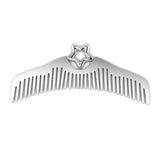 Silver Plated Star Baby Comb