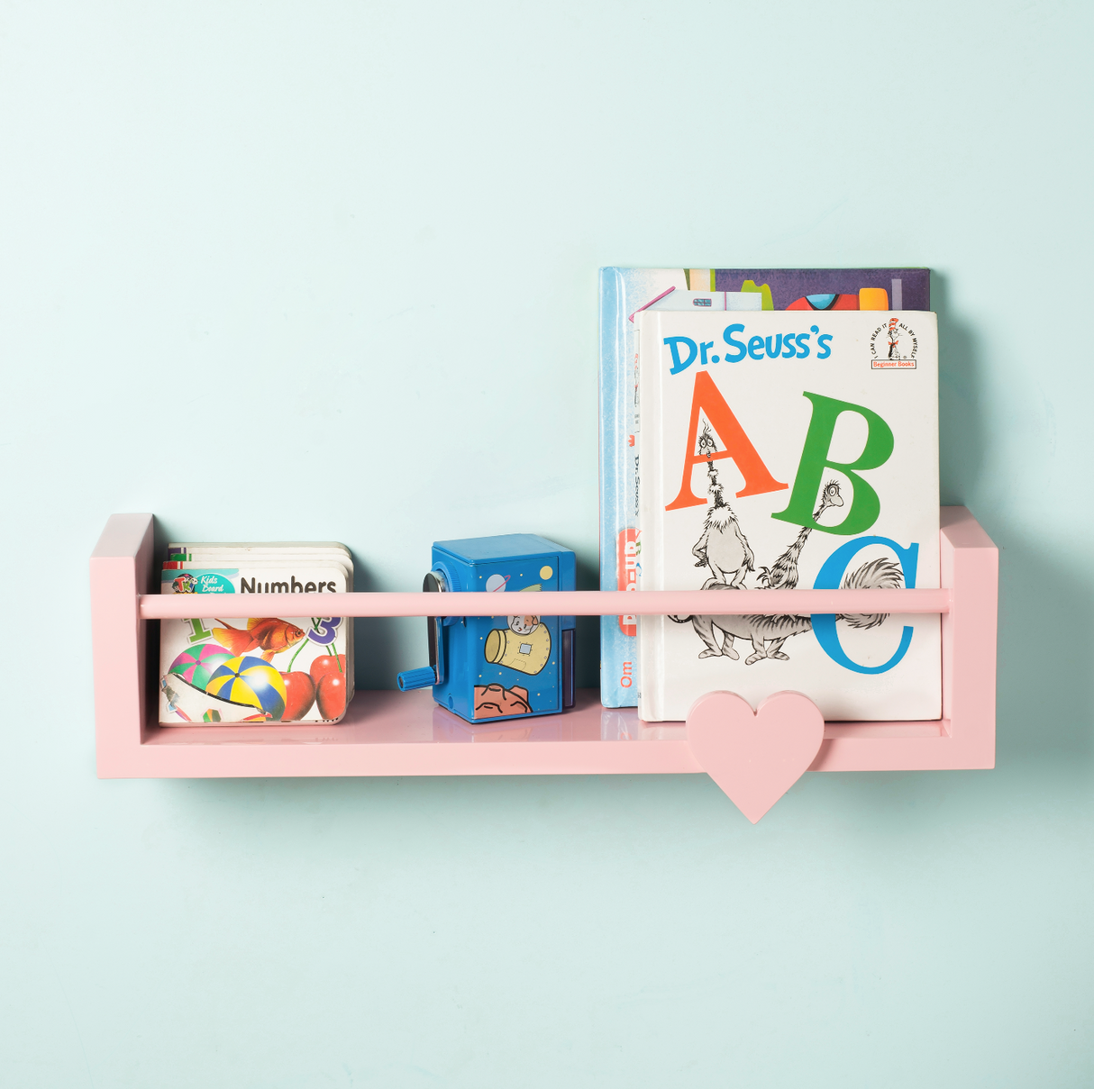 Heart Book shelf