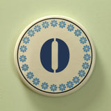 Monogram O coaster